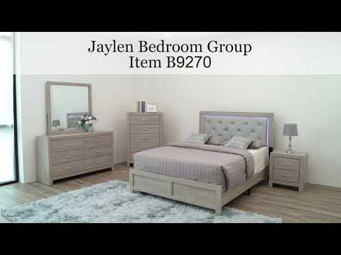 Mesa de Noche Jaylen Cream