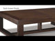 Mesa de centro Watson marrón oscuro