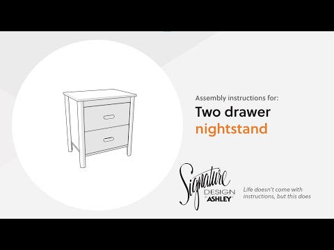 Cabinella Tan Nightstand