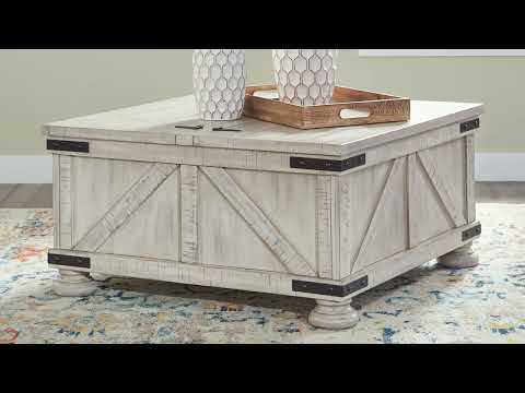 Carynhurst Whitewash Coffee Table