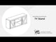 Bellaby Whitewash 60" TV Stand