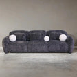 Previti Dark Gray Sofa by Furniture of America at Eve Furniture