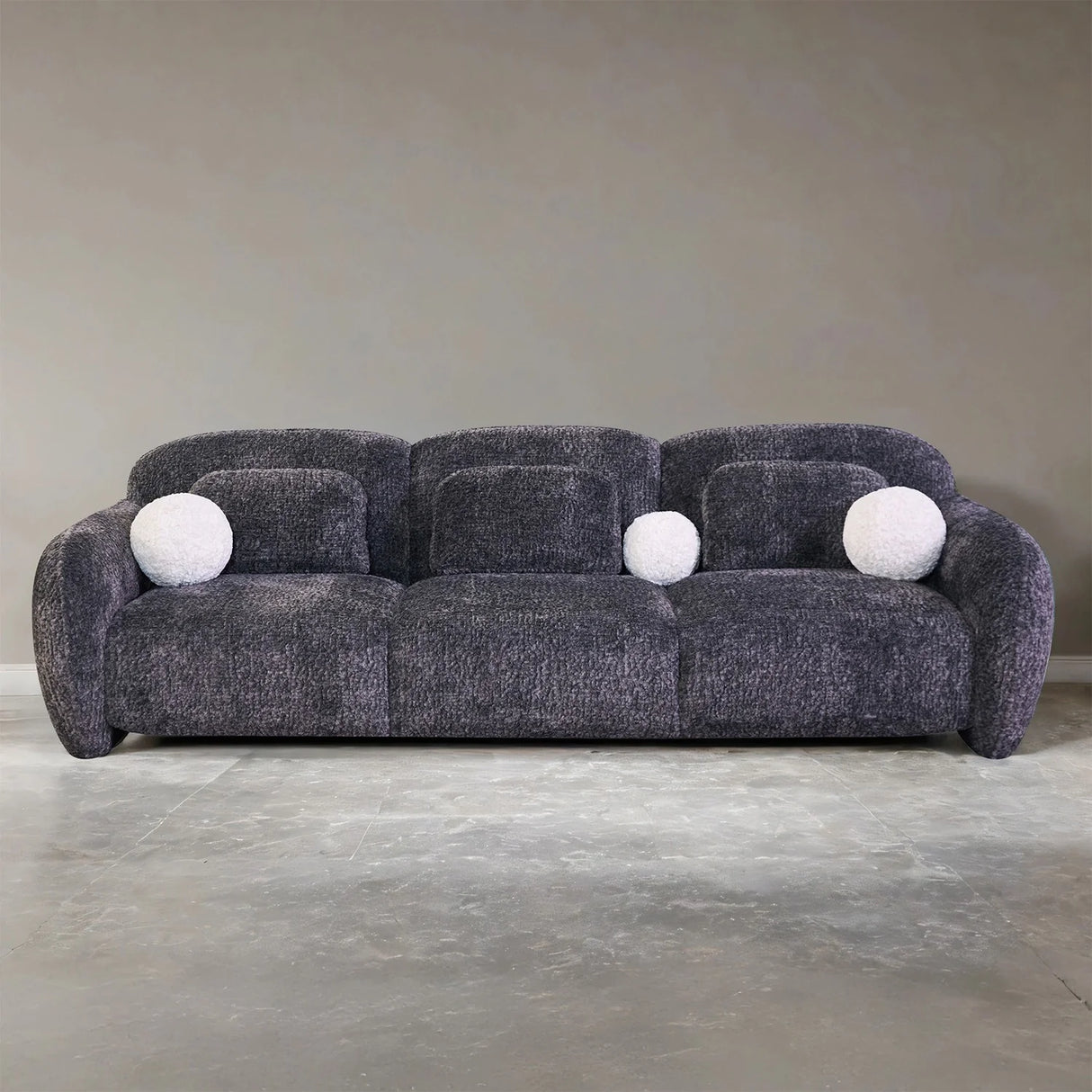 Previti Dark Gray Sofa by Furniture of America at Eve Furniture