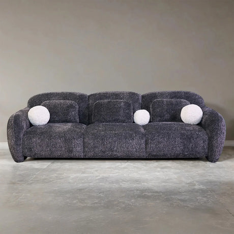 Previti Dark Gray Sofa by Furniture of America at Eve Furniture