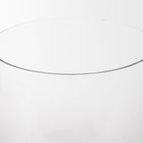 Price Large Matte Black-Brown Metal w/ Glass Hurricane Candle Holder by Mercana at Eve Furniture