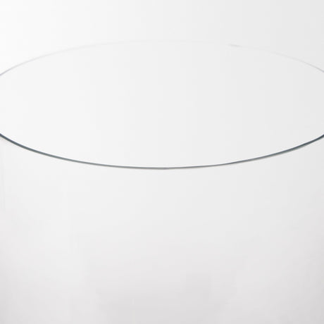 Price Large Matte Black-Brown Metal w/ Glass Hurricane Candle Holder by Mercana at Eve Furniture