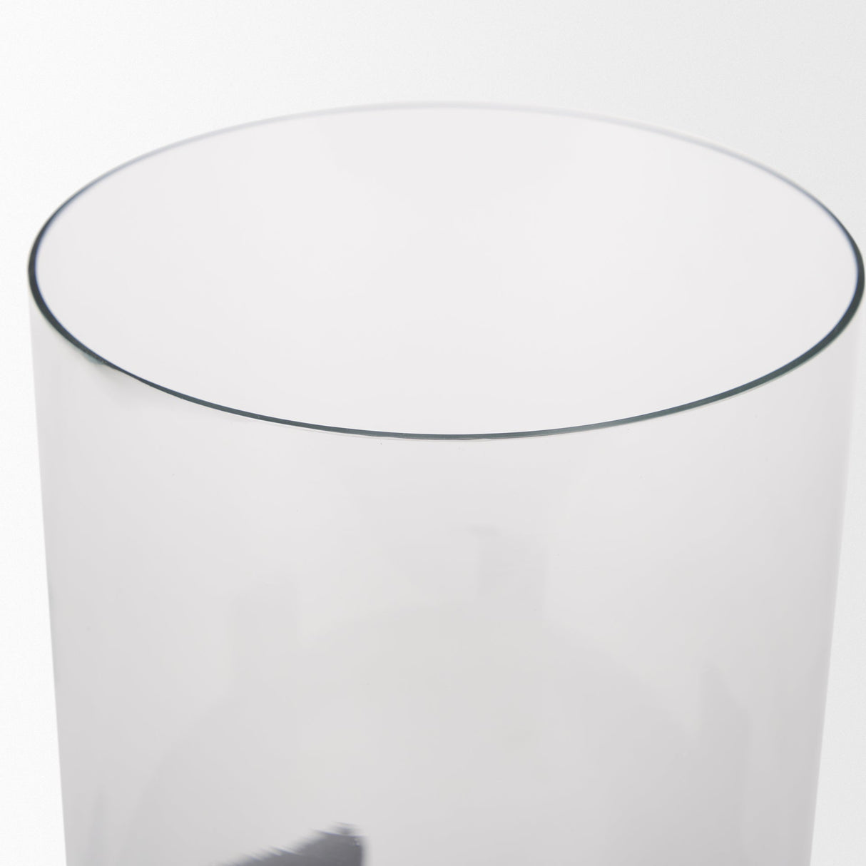 Price Small Matte Black-Brown Metal w/ Glass Hurricane Candle Holder by Mercana at Eve Furniture