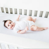 Prime Comfor White Split Queen Mattress Protector by Malouf at Eve Furniture