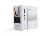 Prime Comfor White Twin Mattress Protector by Malouf at Eve Furniture