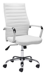 Primero White Office Chair by Zuomod at Eve Furniture