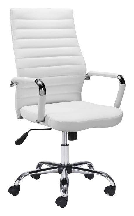 Primero White Office Chair by Zuomod at Eve Furniture