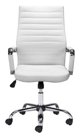 Primero White Office Chair by Zuomod at Eve Furniture