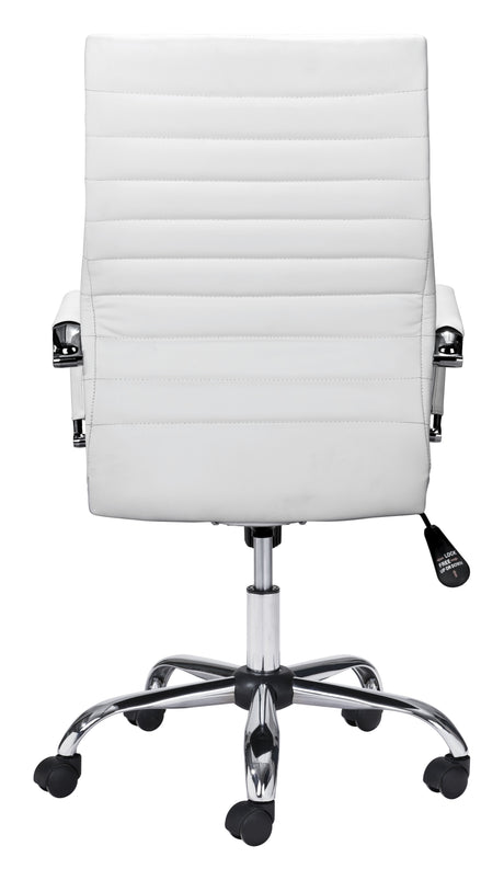 Primero White Office Chair by Zuomod at Eve Furniture