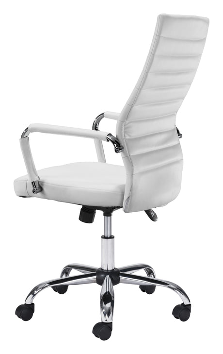 Primero White Office Chair by Zuomod at Eve Furniture