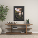 Princeville Kauai Jungle by Stefan and Audrey Textured Framed Photo Print Matted under Glass by Mercana at Eve Furniture