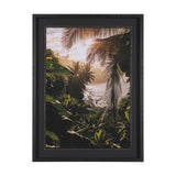 Princeville Kauai Jungle by Stefan and Audrey Textured Framed Photo Print Matted under Glass by Mercana at Eve Furniture