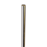 Prism Brassed Gold LED Floor Lamp with On/Off Switch Faux Marble Base