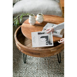 Privado Natural Storage Coffee Table by Moe's Home at Eve Furniture