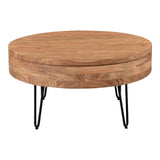 Privado Storage Coffee Table Natural by Moe's Home at Eve Furniture