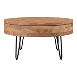 Privado Storage Coffee Table Natural by Moe's Home at Eve Furniture