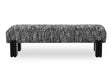 Priya Black Bench by MOES at Eve Furniture