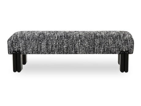 Priya Black Bench by MOES at Eve Furniture