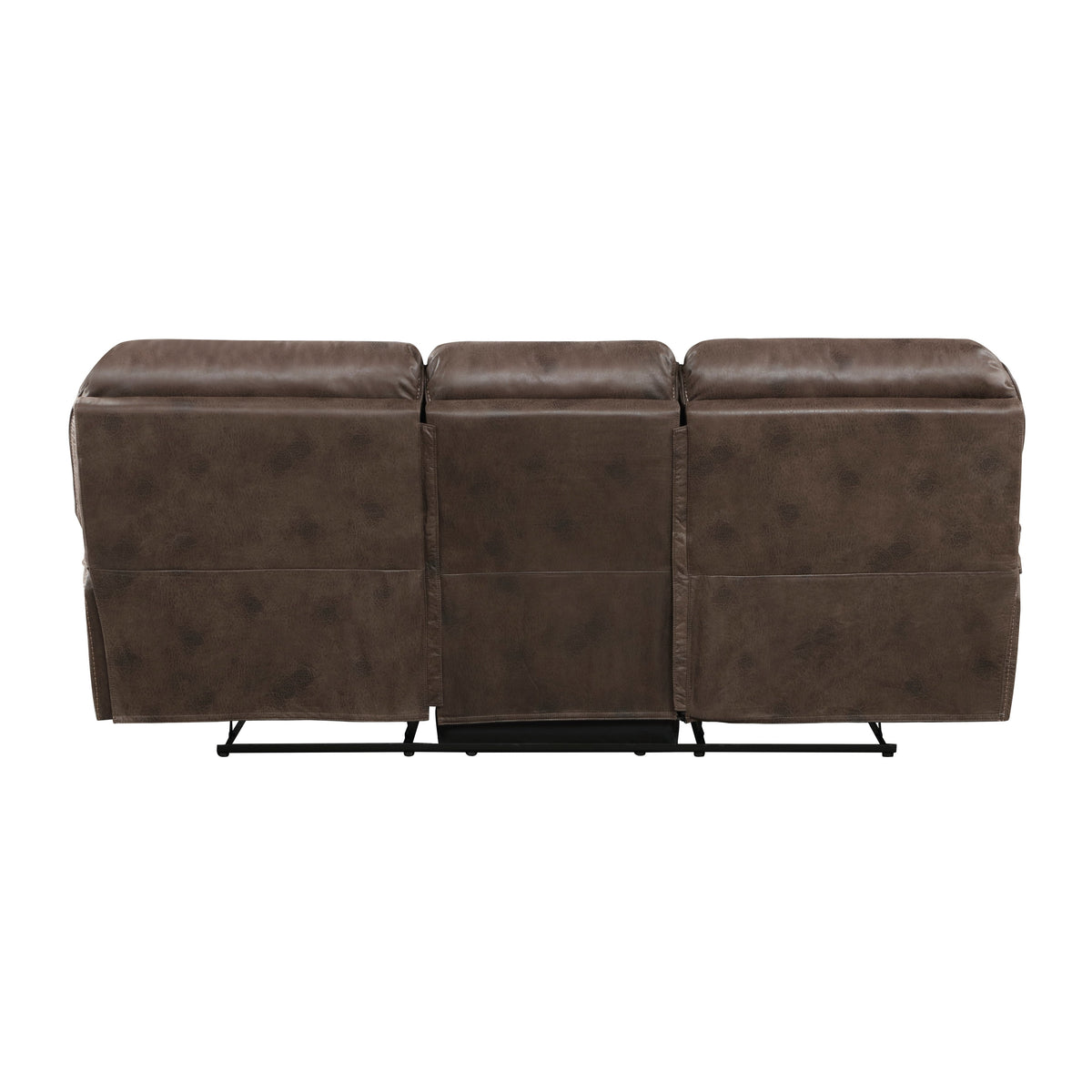 Proctor Brown 2-Piece Double Reclining Set by Homelegance at Eve Furniture