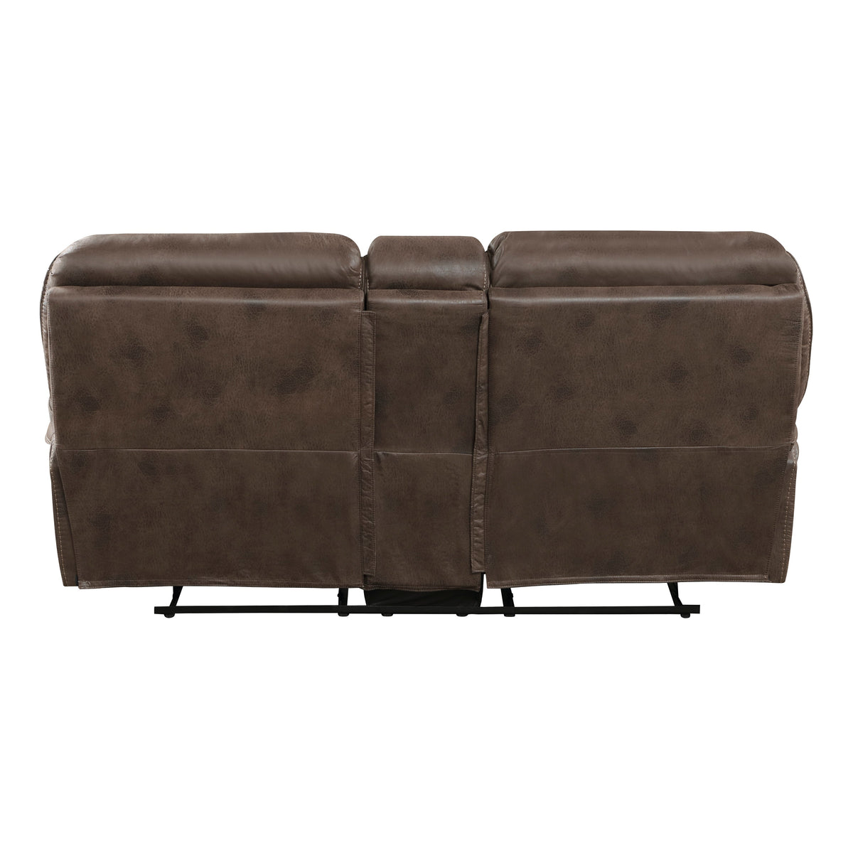Proctor Brown 2-Piece Double Reclining Set by Homelegance at Eve Furniture