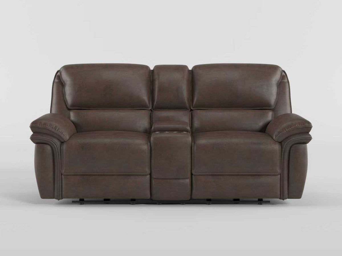 Proctor Brown 2-Piece Power Double Reclining Set by Homelegance at Eve Furniture