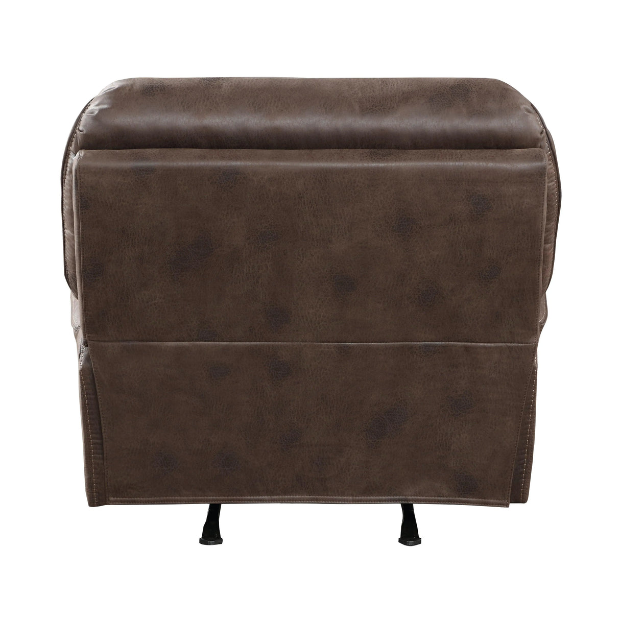 Proctor Brown Microfiber Rocker Reclining Chair by Homelegance at Eve Furniture