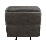 Proctor Gray Microfiber Rocker Reclining Chair by Homelegance at Eve Furniture