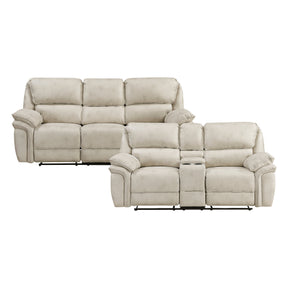 Proctor Pawter 2-Piece Living Room Set by Homelegance at Eve Furniture