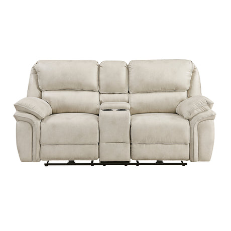 Proctor Pawter 2-Piece Power Double Reclining Set by Homelegance at Eve Furniture