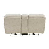 Proctor Pawter 2-Piece Power Double Reclining Set by Homelegance at Eve Furniture