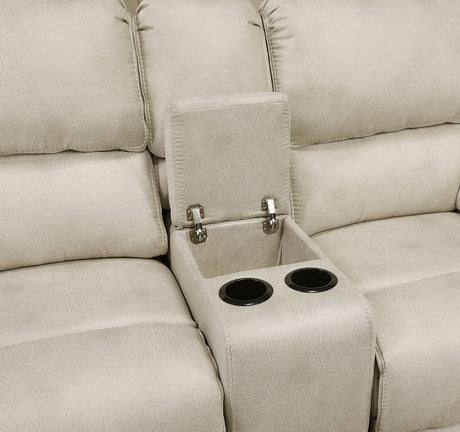 Proctor Pawter Double Reclining Living Room Set by Homelegance at Eve Furniture