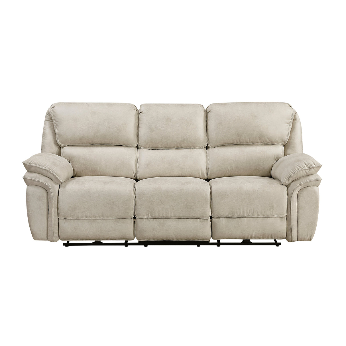 Proctor Pawter Double Reclining Living Room Set by Homelegance at Eve Furniture