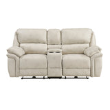 Proctor Pawter Double Reclining Living Room Set by Homelegance at Eve Furniture