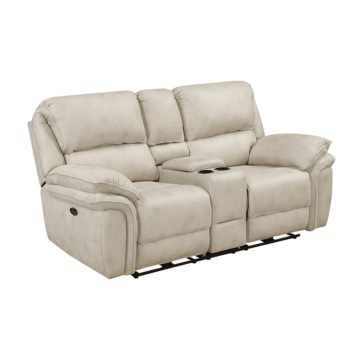 Proctor Pawter Double Reclining Living Room Set by Homelegance at Eve Furniture