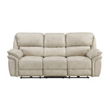 Proctor Pawter Double Reclining Living Room Set by Homelegance at Eve Furniture