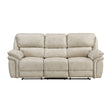 Proctor Pawter Double Reclining Sofa by Homelegance at Eve Furniture