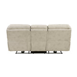 Proctor Pawter Power Double Reclining Sofa by Homelegance at Eve Furniture