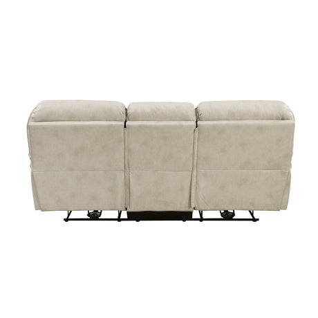 Proctor Pawter Power Double Reclining Sofa by Homelegance at Eve Furniture