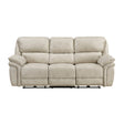 Proctor Pawter Power Double Reclining Sofa by Homelegance at Eve Furniture