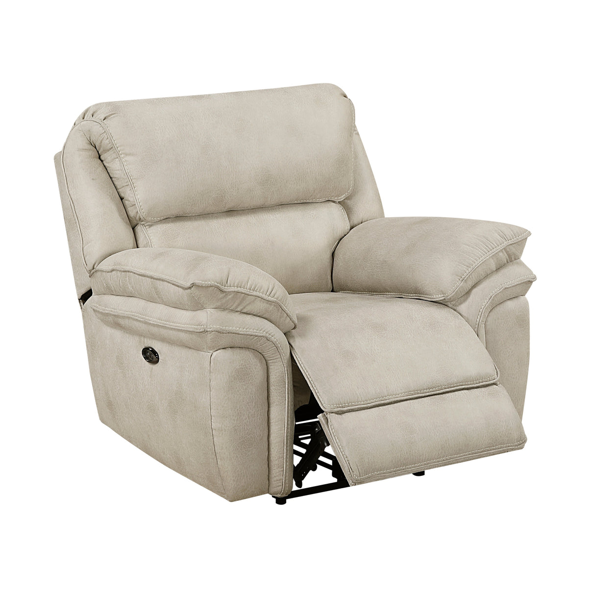 Proctor Pawter Power Reclining Chair by Homelegance at Eve Furniture