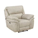 Proctor Pawter Power Reclining Chair by Homelegance at Eve Furniture