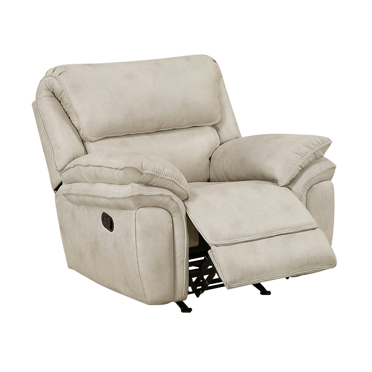 Proctor Pawter Rocker Reclining Chair by Homelegance at Eve Furniture