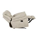 Proctor Pawter Rocker Reclining Chair by Homelegance at Eve Furniture