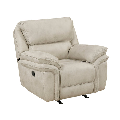 Proctor Pawter Rocker Reclining Chair by Homelegance at Eve Furniture
