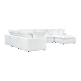 Cali Performance Fabric Modular 7-Piece Large Chaise Sectional by TOV Furniture at Eve Furniture