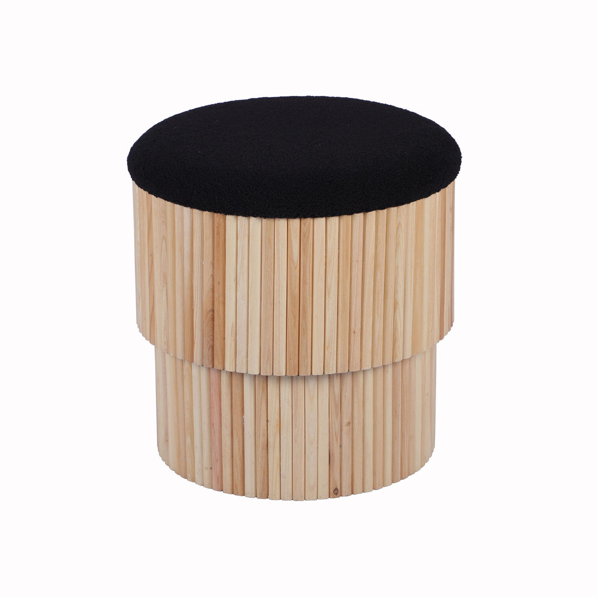 Sagano Tiered Storage Ottoman by TOV Furniture at Eve Furniture